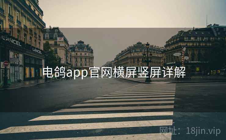 电鸽app官网横屏竖屏详解  第2张