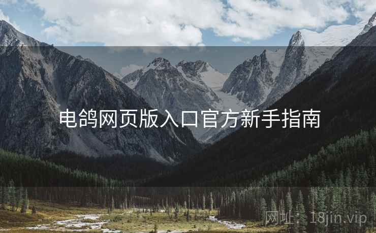 电鸽网页版入口官方新手指南  第1张