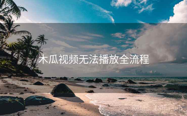 木瓜视频无法播放全流程  第1张