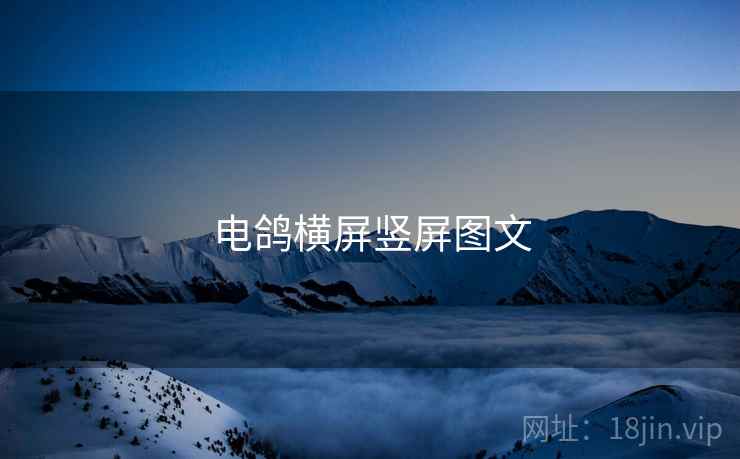 电鸽横屏竖屏图文  第2张