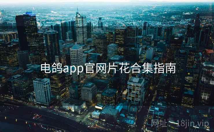 电鸽app官网片花合集指南  第2张