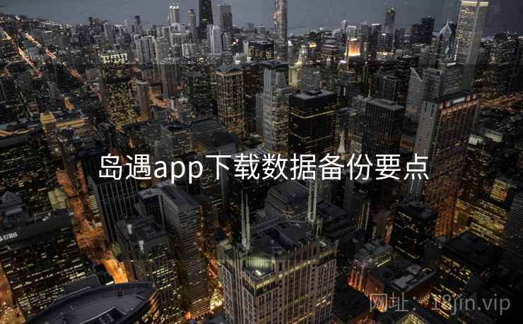 岛遇app下载数据备份要点  第2张