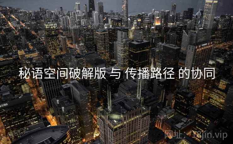 秘语空间破解版 与 传播路径 的协同  第2张
