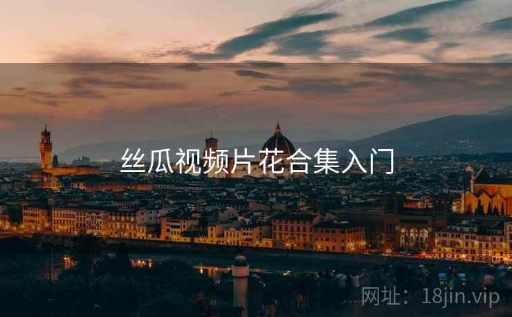 丝瓜视频片花合集入门  第2张